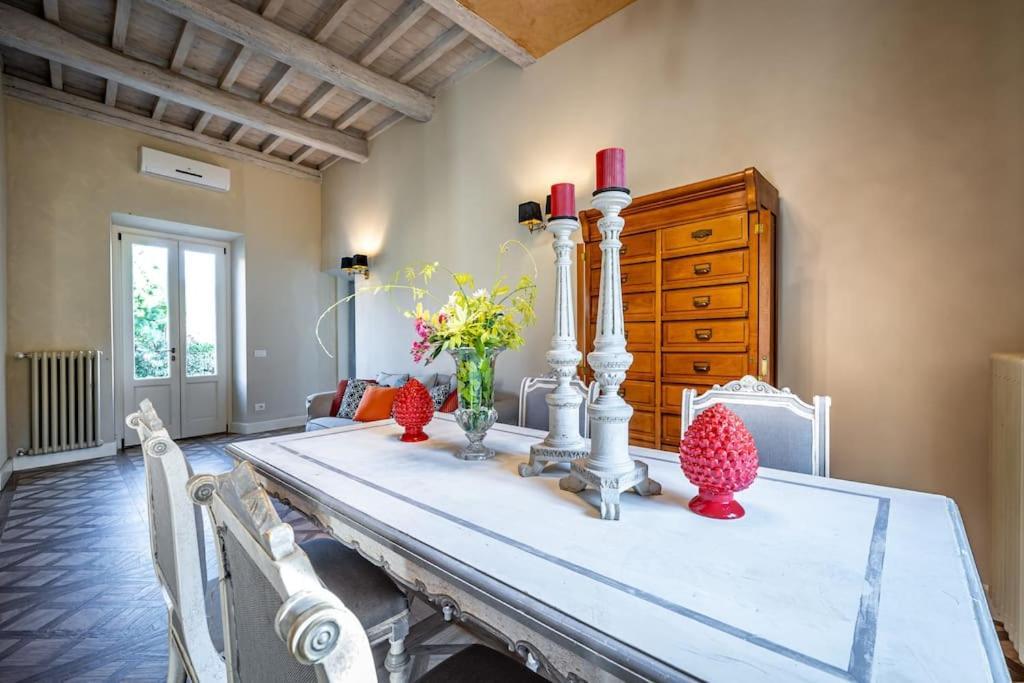 Luxury Villa Tolomei Gucci With Spa San Jacopo al Girone Exterior foto