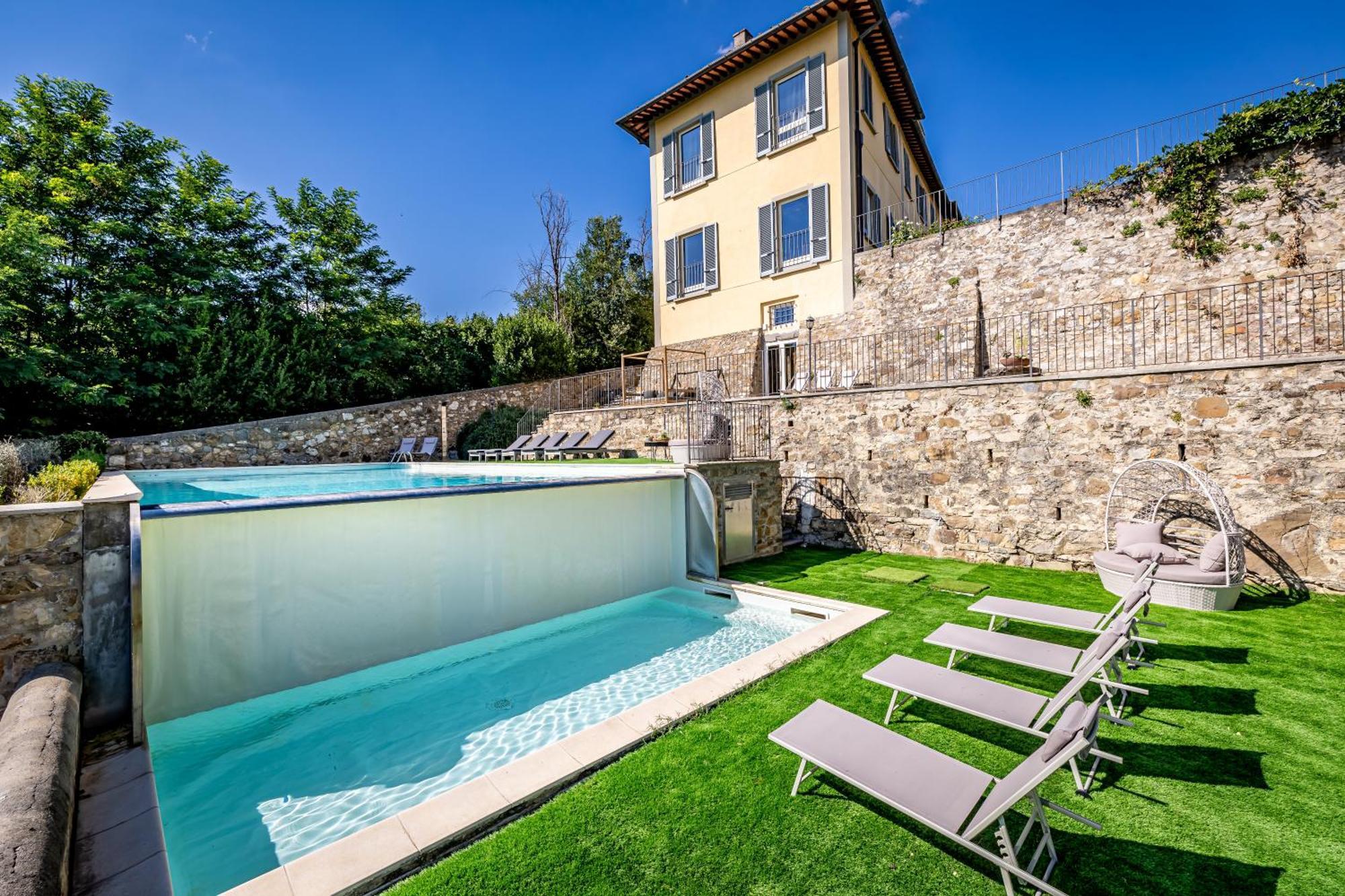 Luxury Villa Tolomei Gucci With Spa San Jacopo al Girone Exterior foto